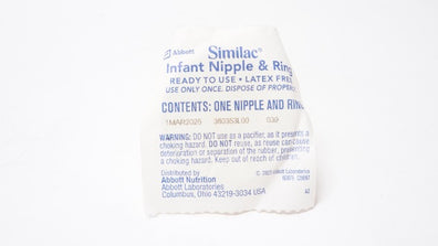 Abbott Nutrition 380353L00 Infant Nipple & Ring 039